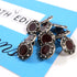 Buttons (Set of 10) - Pewter Studs | Metal | 11mm | Deep Pink